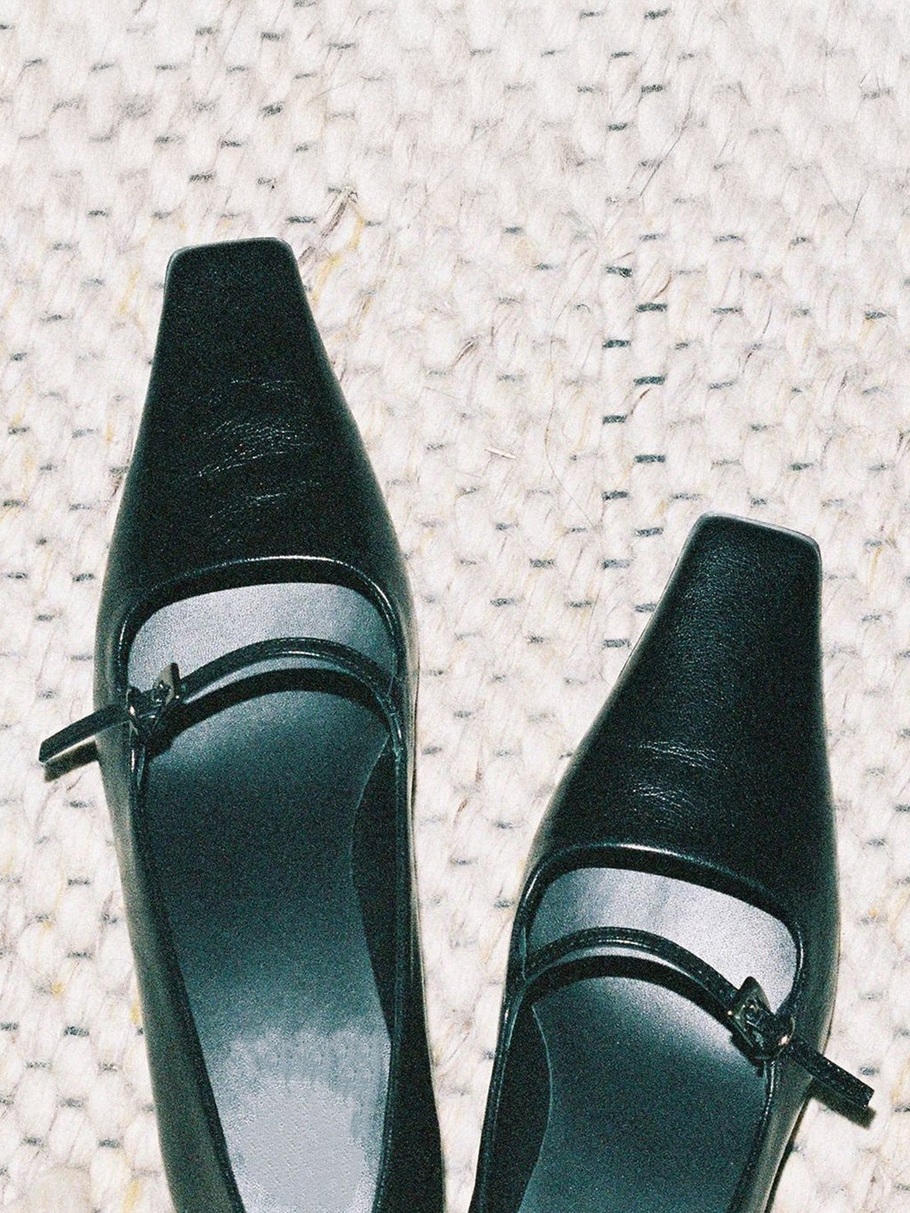 Square Toe Mary Jane Pumps