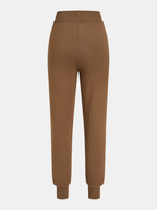 Longline Cardigan & Tank Top Sweatpants Three-Piece Set