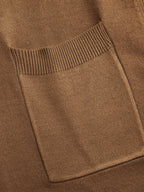 Longline Cardigan & Tank Top Sweatpants Three-Piece Set