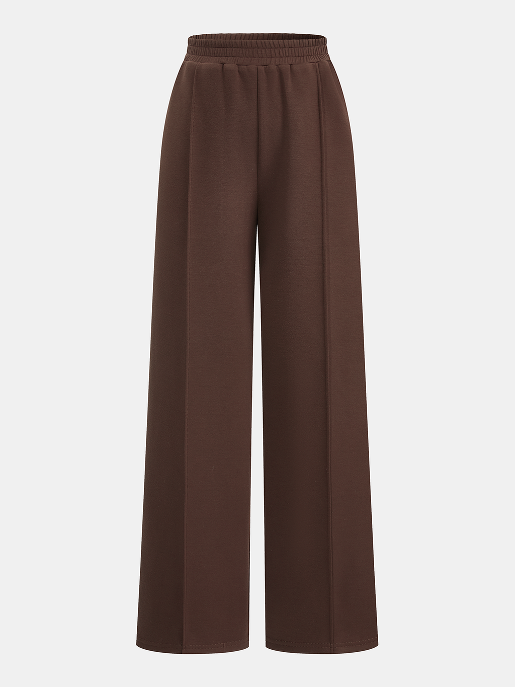 Zipper Jacket & Elastic-Waist Pants Set