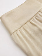 Sleeveless Tie-Waist Top & Wide-Leg Pants Set
