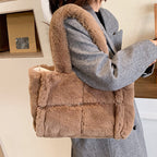 Dante – Sac à Main Peluche Luxueux | Incontournable de l'Hiver