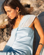 Robe Bárbara bleu ciel