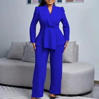Kylie – Tailleur Peplum Sculptural