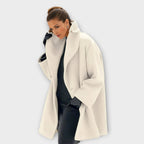 Maria – Manteau d'Hiver Oversize à Large Col