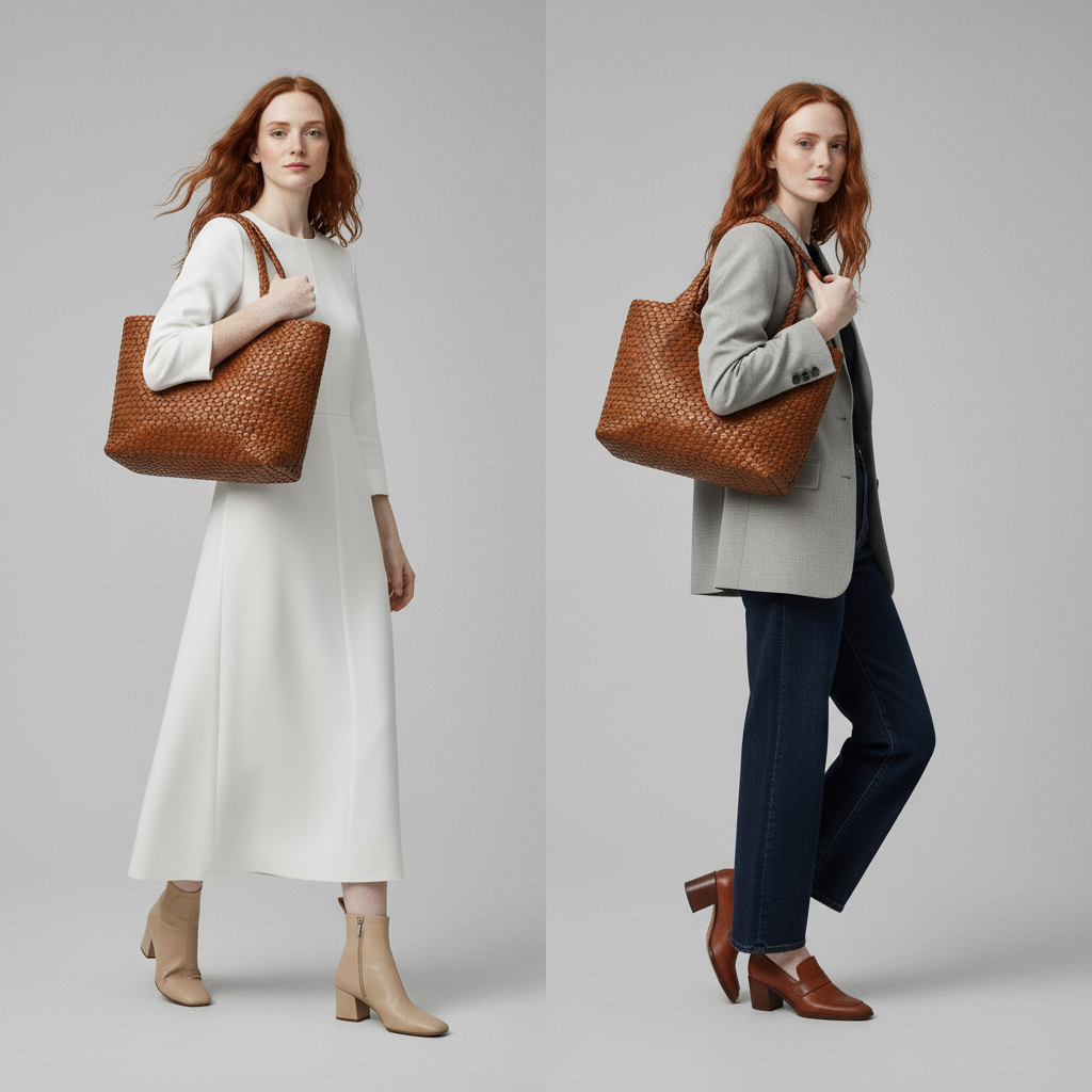 Heritage™ | Lana – Cabas de Luxe Tressé à la Main